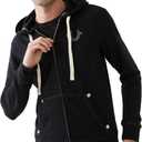 True Religion Mens Buddha Logo Zip Hoodie  Hoodies for Men, Mens Fashion Hoodies & Sweatshirts (Large, Black)