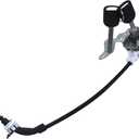 marddpair Left Driver Door Lock Cylinder Cable Replacement for Honda Civic 2006-2011 Replace 72185-SNA-A01