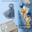 Floralies Cashmere Scarf for Women 80''*27'' Ladies Scarfs Gift Box Pashmina Shawls and Wraps Thick Oversized Scarf Winter