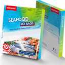 Seafood Boiling Bags Large Boiling Bags for Fish, Crab, Shrimp and Vegetables - Cooking and Storage Bags (5Pcs Large)