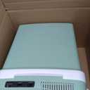 Iceblue Electric Cooler, 26 Liters/28 Cans Mini Fridge with Automatic Locking Handle, 120V AC Home Power Cord & 12V Car Adapter Car Refrigerator, Car Fridge for Home, Car, Gift - Green