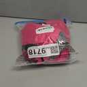 BRKURLEG Dog Winter Coat with Harness Built in, Winter Dog Jacket for Dogs, Dogs Snowsuit Reflective Windproof Cold Weather Coat, Puppy Warm 100% Polyester Coats, Hot Pink, M