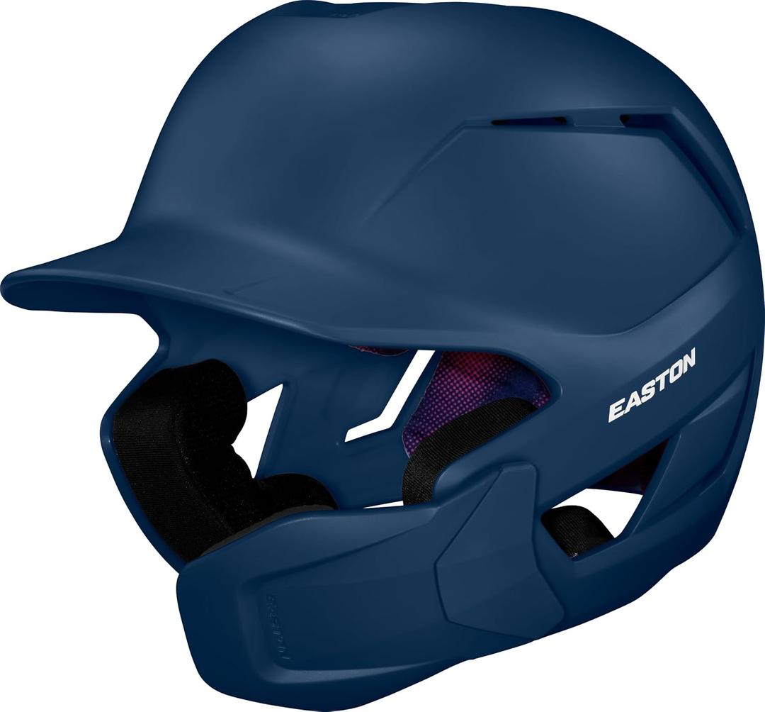 Easton | Z50 Batting Helmet with Multi-Adjust Jaw Guard | Baseball | Matte | Navy | Size: Medium / Large (7" – 7⅝")