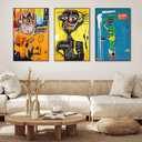 Canvas Framed Wall Art Large Size 24 X 32In 3 Pieces Of Modern Abstract Simple Posters Prints, Artwork Whether Hanging In The Living room Bedroom Kitchen Office Can Be Aesthetic Wall Decor