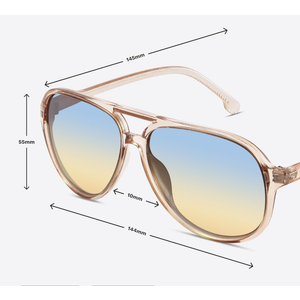 livho Trendy Polarized Aviator Sunglasses Women Men, Retro Sun Glasses for Women Men 2025, Oversized UV Protection Shades