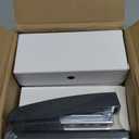 Bostitch Office Classic Metal Desktop Stapler, 20 Capacity, Dual Clinch, Opens for Tacking, Full-Strip, 6 Pack, Black