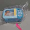 Microwave Toys Kitchen Play Set with Light Sound,Kids Pretend Play Electronic Oven with Play Food and 6 Color DIY Play-Dough for Children Ages 3+ Years (Blue)