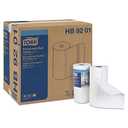 Tork HB9201 Perforated Roll Towels, White, 11 x 6 3/4, 2-Ply, 120/Roll, 30 Rolls/Carton