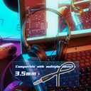 24 Pack Classroom Headphones Bulk Student Headphones with Microphone Kids Earphones for School, Adjustable over Ear Head Phones Class Set Earbuds Wire Earphones for School Students Kids (Black)