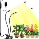 bseah Grow Light Plant Lights for Indoor Plants, Full Spectrum Plant Grow Lamp, 10 Dimmable Levels, Auto ON & Off with 3/9/12H Timer