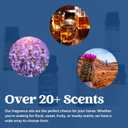 CANDECraftCo Premium Fragrance Oil  Diffuser Oils Fragrances Scented for Home, Candle Soap Making Supplies, Aromatherapy Blends for House (0.34 Fl Oz) (2-Pack, Pink Sugar)