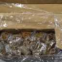 24 Pcs Large Folding Hand Fans for Line Dancing, Boots on The Ground Fan with Bag Clapping Popping Raves Fans Bulk for Wedding Festival Edm Club Party Decoration (Gold)