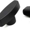3 Pcs M7 x 62mm Male Thread Screw On Type T Shaped Clamping Handle Grip Knob for Car Replace Parts