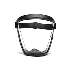 Super Protective Face Shield,Anti Fog Mask,Adult Clear Face Shield,Plastic Face Mask (20pcs-pm Filters)