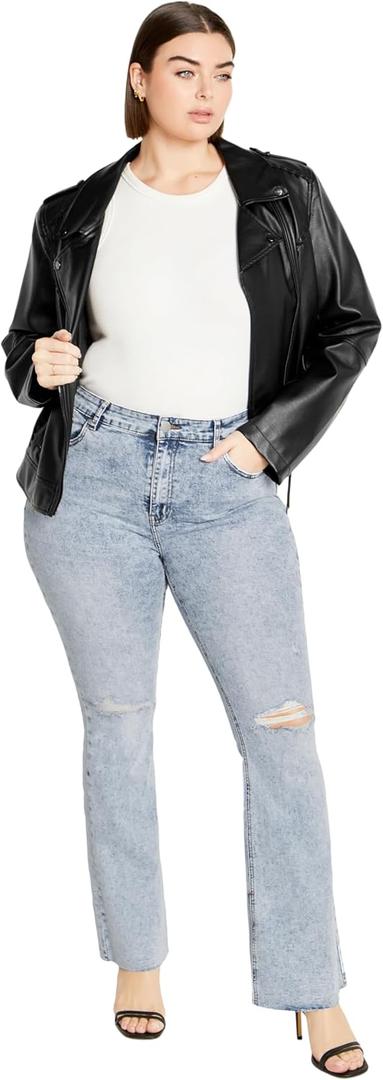 City Chic Women's Plus Size Jean - Asha Letitia