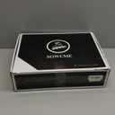 Sowume Adjustable Roller Skates for Girls and Women, All 8 Wheels of Girl's Skates Shine, Safe and Fun Illuminating for Kids (Large-(3-6 US))