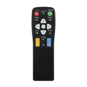 Big Button Universal Remote Control for Seniors, 2-Device Switching, 4-in-1, Easy Operation, and Learning Functionality.TV DVD/VCR/DVB Streaming Box/Soundbar