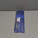 LEMESO 22Pcs/11 Pairs Stainless Steel Knitting Needles Set, Colored Straight Single Pointed Metal Knitting Needles, 11 Sizes from 2.0mm-6.5mm, 13.7 Inches Length for Handmade DIY Knitting (35cm)