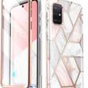 i-Blason Cosmo Series Case for Samsung Galaxy A51 5G [Not Fit Galaxy A51 4G Version], Slim Stylish Full-Body Protective Case with Built-in Screen Protector (Marble)
