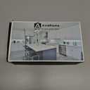 Asidrama 10 Pack 3 Inch(76mm) Matte Black Kitchen Cabinet Handles, Cabinet Pulls Kitchen Cabinet Hardware for Cupboard Drawer Pulls 2281 (3" Hole Center)