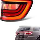 Tail Lights Compatible with Dodge Durango 2014-2022 Tail Lamp Taillights Right Passenger Side Replace CH2801206 68272126AC