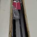 Hand Rails for Outdoor Steps,2 Step Stair Handrail & Indoor Stair Railing KitMetty Metal Railings for Outdoor Steps and Hand Rails for Seniors for Porch Railing (Black-Straight)