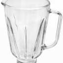 6 Cup Round Glass Blender Jar Compatible with Hamilton Beach Blenders