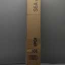 Cordless Blackout Roller Shades Blinds for Windows Free-Stop, Pull Down Room Darkening with Valance, Thermal Insulated Woven Fabric Window Door Blinds for Home, Office, Black 28" W x 72" L