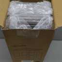 Criusia Drawer Organizer, 10 Pack Large Clear Plastic Set, 3 Size Versatile Bathroom and Vanity Organizer Trays, Storage Bins for Makeup, Bedroom, Kitchen Utensils