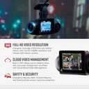 Cobra Smart Dash Cam with Interior Cam (SC 201) - Full HD 1080P Resolution, Built-in WiFi & GPS, Live Police Alerts, Incident Reports, Emergency Mayday, Drive Smarter App, 16GB SD Card Incl.