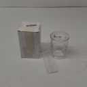 13oz Glass Tumbler with Straw and Lid Sealed, Carry On Reusable Iced Coffee Cups,Thick Wall Glass Coffee Drinking Glassware Cups (A1-clear)