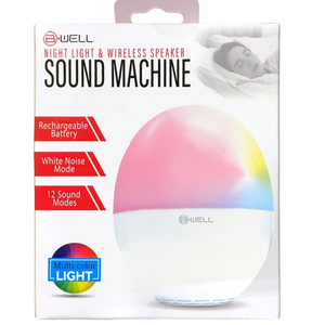 Well Night Light Wireless Speaker Sound Machine