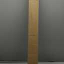 GENIMO 100% Blackout Roller Window Shades, Window Blinds Cordless with Thermal Insulated, UV Protection Fabric, Mini French Door Blinds for Home, Office, Bedroom, Easy to Install, Grey, 20" W X 72" H