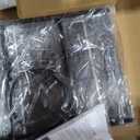 Yangming Propane Fire Pit Table, 30 Inch 50,000 BTU Square Outdoor Gas Firepit with Porcelain Tile Tabletop, Lid, Lava Rocks for Garden, Patio, Deck, Yard, Espresso Brown (QX-OL-FTABLE-EXP)