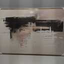 PHOPAGO Abstract Framed Wall Art Huge 24x36in Mid Century Modern Minimalist Beige Pastel Watercolor Neutral Wall Decor for Living Room Bedroom - Natural Framed