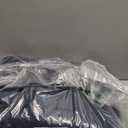 WDCOZY 100% Cotton Queen Size Quilt Set - Navy Blue Striped Pick Stitch Soft Lightweight Bedspread, Textured Like Linen, Farmhouse Country Rustic Coverlet, Shabby Chic Gauze Bedding, 3 Pieces