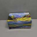 Handheld Sewing Machine with Exquisite Wooden Storage Box & 142-Piece Sewing Kit - Electric Switch, Dual Power Supply, Assorted Needles, Threads, Heavy Duty Scissors - Meets All Household Sewing Needs