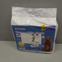 XPCARE 50 Count Disposable Male Dog Diapers, Male Dog Wraps,Super Absorbent Leak-Proof Fit (Medium)