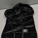 Ski Mask for Women Balaclava Women Men Windproof Thermal Hood Winter Neck Warmer with Plush (One Size, Black)