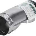 Whirlpool 4396004 Genuine OEM Dryer Exhaust Duct single unit silver