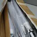 30 Pack Clear Umbrella Wedding, Auto Open Transparent Stick Umbrella with White J Hook Handle, Windproof Waterproof Large Canopy Umbrella for Bride Groom Photography Golf Outdoor Events