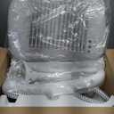 HAPAIS Steamer for Clothes,1800W Standing Garment Steamer with Adjustable Double Rod, Flat and Hanging Ironing, Clothes Steamers with 10 Ironing Modes,30s Fast Heat-up (White gold)