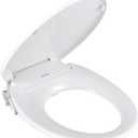 Non-Electric Toilet Seat with Bidet Fits Elongated Toilets