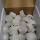 Amagic 50Pack Flameless LED Tea Lights Candles Battery Operated, Electric Fake Tealight Candles for Votive, Halloween, Christmas, Home Decor, Wedding, Table Decor (50Pack) (White)