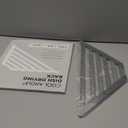 COOL-ANGLE Corner Sink Drying Rack, 16"x9.5" Rust-Proof Aluminum Triangular Dish Drainer, Heat Resistant Roll Up Mat for Kitchen Counter, Sponge Holder & Organizer with Non-Slip Silicone Base, Grey