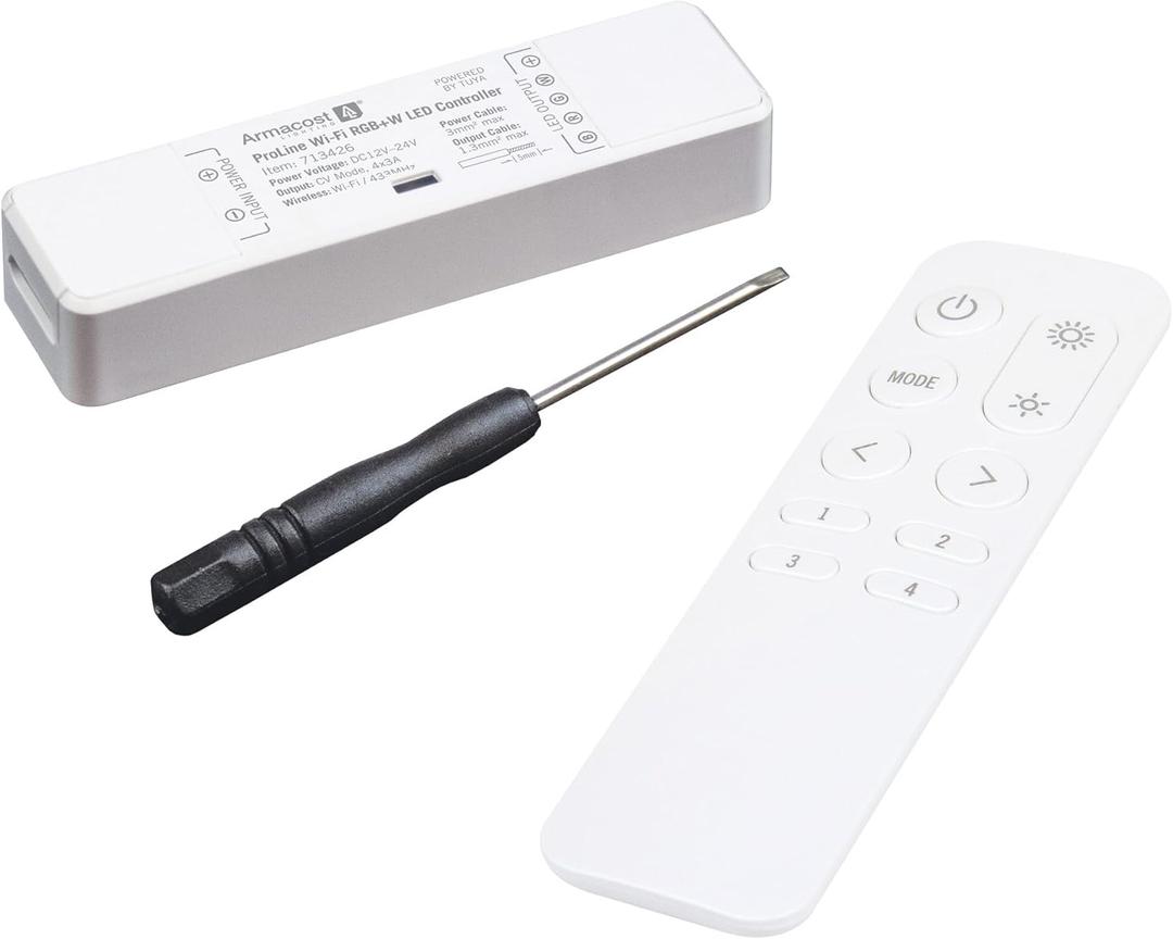 Armacost Lighting ProLine Multicolor RGB + White Wi-Fi LED Controller 713426