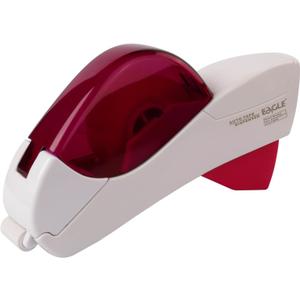 Eagle Automatic Tape Dispenser, Handheld & Portable Design, Office Tape Gun, One-Handed Operation with Safety Blade for Office, Home, DIY or Packaging (Includes 2 Free Tapes) (White)
