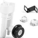 385230335 Vacuum Breaker Kit fit for Dometic 100, 200, 300, 500+, 500H RV Toilets, with Spray Diverter Valve Assembly