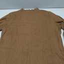 Women's Mock Turtleneck Long Sleeve Shirts Ribbed Knit Lightweight Pullover Sweater Stretch Fitted Thermal Top, Size XL