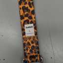 EcoBark Dog Leash - Soft & Reflective Comfort Leashes with Padded Handle - Safe, Strong, & Durable for Small, Medium or Large Dogs (Cheetah) (5 ft x 1 in - Standard Width)